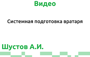 Системная подготовка вратаря (Шустов А.И.)